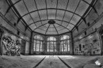 Die alte Kochküche - schwieriges Licht, aber hübsches Ambiente (Foto/HDR: Eric)