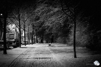 Silent Empty Winter Night - St.-Martin-Straße (Foto: Eric Paul)