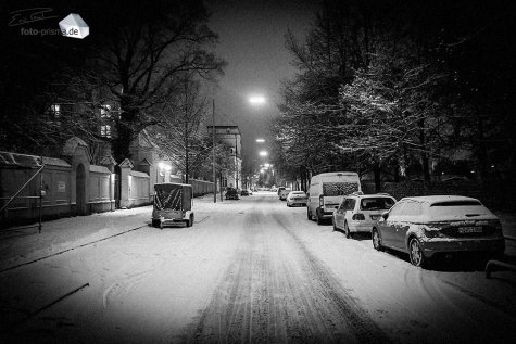Silent Empty Winter Night - St.-Martin-Straße (Foto: Eric Paul)